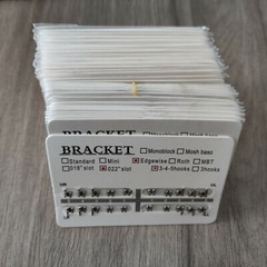 50Sets Dental Orthodontics Brackets Standard Edgewise 022 Slot Hooks 345