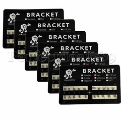Yoka Dental Orthodontic Bracket Metal Braces Mini Roth 022 Slot 3-4-5 Hooks