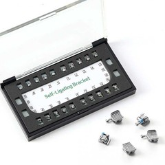 Dental Orthodontic Self Ligating Braces Bracket Mini Roth.022 Hooks 345