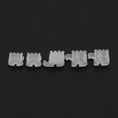 Dental Orthodontic Clear Ceramic Bracket Aesthetic Brace Roth MBT 0.022 345w/h