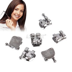 20X Dental Ortho Brackets Braces Mini/Standard Edgewise/MBT/Roth 018 /022 Hooks