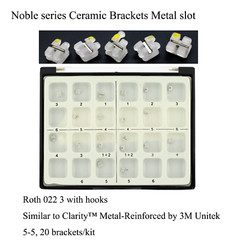 Damon Clear Orthodontic Self-ligating Bracket Ceramic Braces 3M Clarity Roth MBT