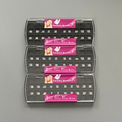 5 Sets 100Pcs Dental Orthodontic Ceramic Brackets Braces Mini Roth 022 Slot 345