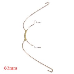 10Pcs Ortho Dental Stainless Steel Extraoral Face Bow With Cuspid Hook 6 Type