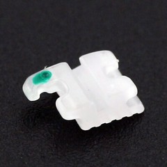 Elegan I Dental Orthodontic Ceramic Brackets Clear Braces Aesthetic Roth MBT 022