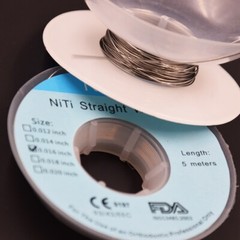 5Types Dental Arch Wire Niti Natural Form Orthodontic 5m Long Round Wire 012-020
