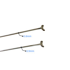 Dental Ball Retainer J Clasp Oblique Clasps Bars 0.9/0.8 Y-Type Fit Scheu