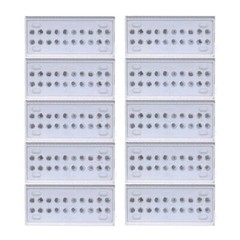 Orthodontic Brackets Standard Roth 0.022″ with 3 Hooks, Sandblasted, 100 Kits