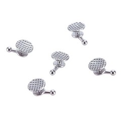 Dental Ortho Composite Clear Ceramic Lingual Buttons for Round Rectangular Base