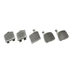 10 Kits Orthodontic Brackets Dental Braces Metal MIM Mini MBT 022 345 Hooks OC