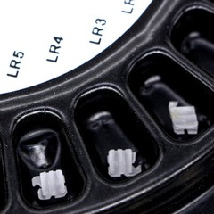 10 kits Dental orthodontic classone ceramic bracket brace roth 022 345 hooks