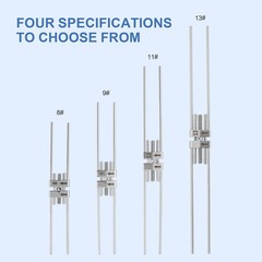5X Dental Ortho Expansion Screw Hyrax Rapid Palatal Expander 8/11mm + 5pcs Key