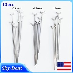 Dental Ball Retainer J Clasp Oblique Clasps Bars Y-Type Scheu Style 0.8 0.9 1.0