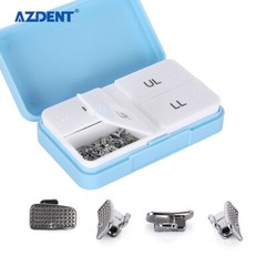 200pcs Dental Ortho Buccal Tube 1st Molar Roth.018 Bondable Monoblock Non-Conv