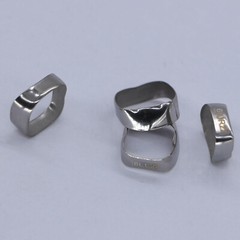 Dental orthodontic 16# 1st molar plain bands Dentaurum Size 4pcs/pack