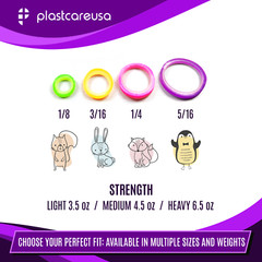 Assorted Colors Latex Elastic Rubber Bands for Orthodontic Dental Braces Teeth