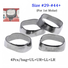 10 Kits/40Pcs Dental 32Model Orthodontic Plain Molar Bands Roth 022 1st #29-44+