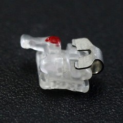 Orthodontic Bracket Self Ligating Ceramic Clear Aesthetic Interactive Roth 0.022