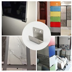 U-shape Corner Brackets Silver Stainless Steel Hanging Hook High Quality