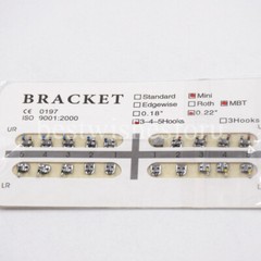 25 Types Options 3 4 5 Hooks Dental Orthodontic Metal Bracket Braces Roth MBT