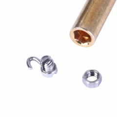 Dental Orthodontic Crimpable Hooks Stops Locks Left / right with tool