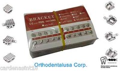 LOT OF 20 MINI EDGEWISE Orthodontic BRACKET SLOT.018” W/H 3,4,5 MONOBLOCK 100-4