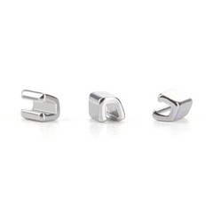 AZDENT Dental Orthodontic Stainless Steel Crimpable Hook Stops Size