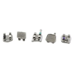 Dental Orthodontic Brackets Metal Twin Mini Roth 018 Ortodoncia Braces 345 Hook