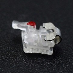 Orthodontic Bracket Self Ligating Ceramic Clear Aesthetic Interactive Roth 0.022