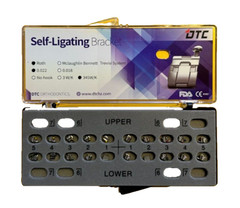 FDA Self-ligating mini Roth brackets, 345 with hooks. 0.022. 20/set