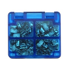 80pcs Dental Orthodontic 1st Molar Buccal Tubes Roth 022 Bondable Single Tube
