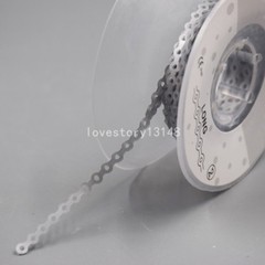 1 Roll Dental Orthodontic Elastic Rubber Bands Power Grey Long 15 Sheet Of Chain