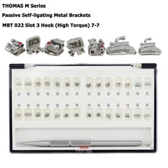 Dental Orthodontic Self Ligating Brackets DAMON AO Ceramic Metal Braces Roth MBT