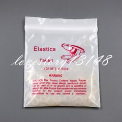 5000 Pcs Dental Latex Rubber Bands Orthodontic Elastic Braces 6.5Oz 3/16”