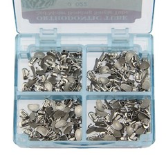 200 Orthodontic Buccal Tube 1st 2nd Molar Tubos Ortodoncia Roth MBT 022 Bondable