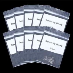 10 Pcs/Bag Dental Orthodontic Separating Spring Self-Locking 0.5mm Separate Band