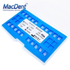 Elegan Dental Orthodontic Ceramic Brackets Clear Sapphire Aesthetic Roth MBT 022