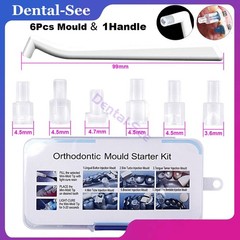 Dental Orthodontic Mini Injection Mold Mould Set Tubes Lingual Retainer Button