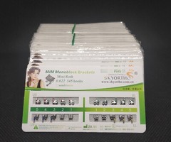 50X Dental Orthodontic Metal Brackets Mini Roth/MBT/Edgewise 022 Slot 345 hooks
