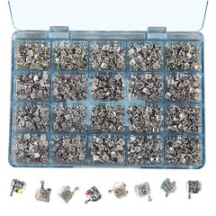 Metal Orthodontics Brackets Brace MINI Roth.022 345 Hooks with Mark Dentist