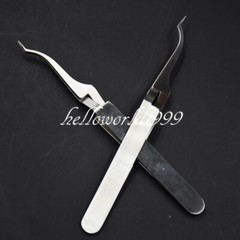 Dentist Orthodontic Posterior Bracket Buccal Tube Bonding Tweezer Holder Placer