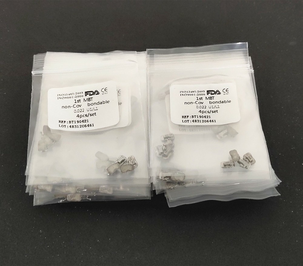 20Packs Dental Buccal Tube 1st/2nd MBT .022 Molar Bondable No-cov Orthodontic