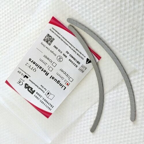 5 Bags Dental Orthodontic Lingual Retainers Mesh Base 2.0mm Universal Lingual