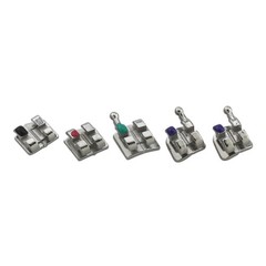 Dental Orthodontic Metal Bracket Braces Roth MBT 018 022 345 Hooks MIM Mini Twin