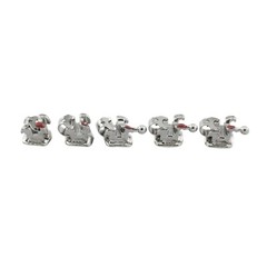 Orthodontic Brackets Self Ligating Copper Niti Arch Wires Empower Roth MBT Kit