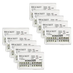 1-100 packs Dental 20pcs/Pack Orthodontic Bracket Braces Mini MBT 022 3 Hooks